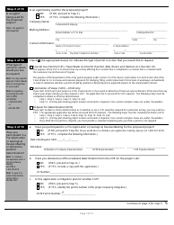Joint Permit Application for Work Within the Louisiana Coastal Zone - Louisiana, Page 2