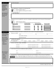 Joint Permit Application for Work Within the Louisiana Coastal Zone - Louisiana, Page 3