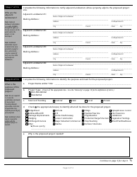 Joint Permit Application for Work Within the Louisiana Coastal Zone - Louisiana, Page 4