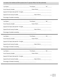 Form 102 (3B) Application for Liquor License Limited Liability Company - Nebraska, Page 3
