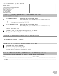 Form 128 Application for Liquor License - Wholesale - Nebraska, Page 3
