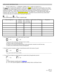 Form 130 Application for Liquor License Microdistillery - Nebraska, Page 5