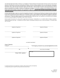 Form 150 Application for Liquor License - Pedal-Pub - Nebraska, Page 7