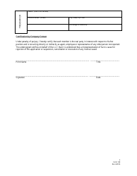 Form 152 Affidavit for Change of Corporate Officers for Shippers - Nebraska, Page 2