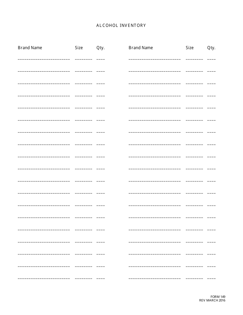Form 149 - Fill Out, Sign Online and Download Fillable PDF, Nebraska ...