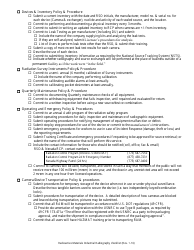 Industrial Radiography Licensing Checklist - Nevada, Page 2
