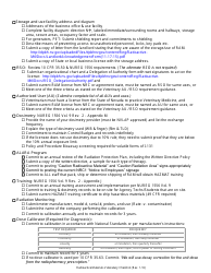 New / Renewal Veterinary License Checklist - Nevada, Page 2