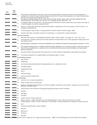 Form 300 Bid Document Deliverable Checklist - Kansas, Page 2