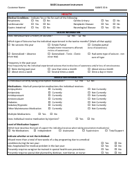 Basis Assessment Instrument - Kansas, Page 3