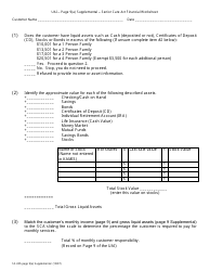 KDADS Form SS-005 Uniform Assessment Instrument - Kansas, Page 10