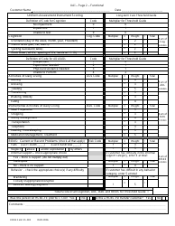 KDADS Form SS-005 Uniform Assessment Instrument - Kansas, Page 2