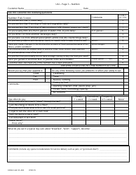KDADS Form SS-005 Uniform Assessment Instrument - Kansas, Page 3