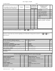 KDADS Form SS-005 Uniform Assessment Instrument - Kansas, Page 6
