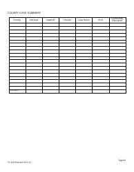 KDADS Form SS-028 Legal Services Reporting Form - Kansas, Page 4