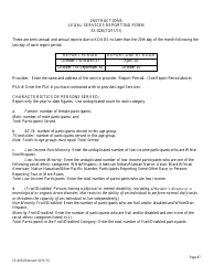 KDADS Form SS-028 Legal Services Reporting Form - Kansas, Page 7