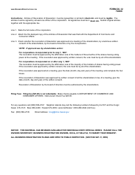 Form DC-12 Articles of Revocation of Dissolution - Hawaii, Page 2