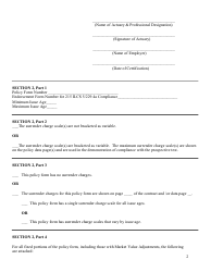 Annuity Filing Checklist - Illinois, Page 2