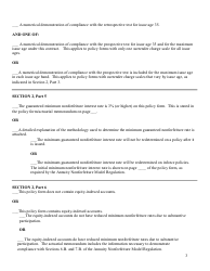 Annuity Filing Checklist - Illinois, Page 3