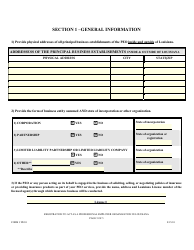 Form PEO1 Registration to Act as a Professional Employer Organization in the State of Louisiana - Louisiana, Page 5