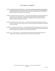Application Verifying Eligibility as Surplus Lines Insurer in the State of Louisiana - Louisiana, Page 4