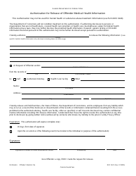 Form DOC0241 &quot;Authorization for Release of Offender Medical Health Information&quot; - Illinois