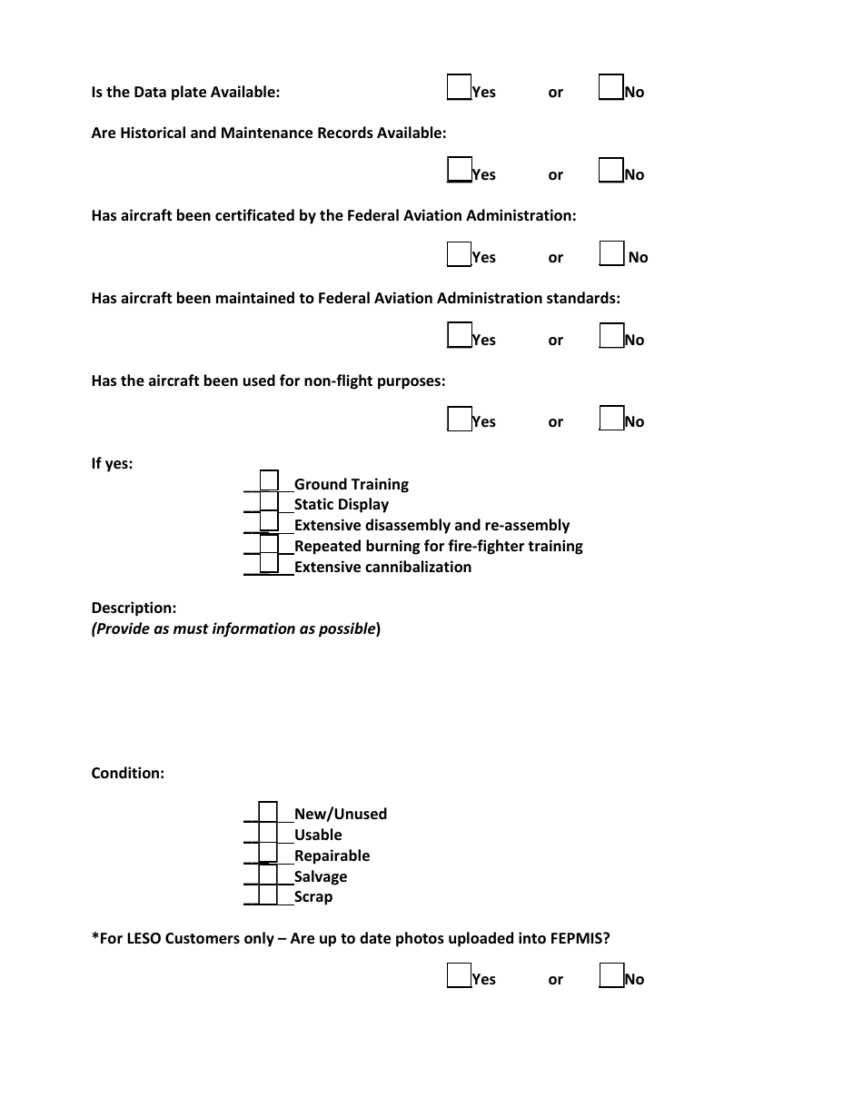 Dla Disposition Services Law Enforcement Support Office Turn-In Request, Page 3