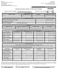 NDE Form 28-017 &quot;Reimbursement Claim: Child Care Centers&quot; - Nebraska