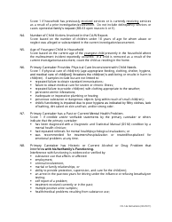 Instructions for Form CD-14E Structured Decision Making Risk Assessment - Missouri, Page 4