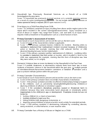 Instructions for Form CD-14E Structured Decision Making Risk Assessment - Missouri, Page 6