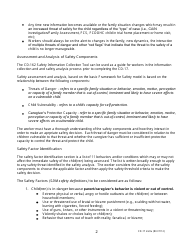 Instructions for Form CD-17 Safety Assessment - Missouri, Page 2