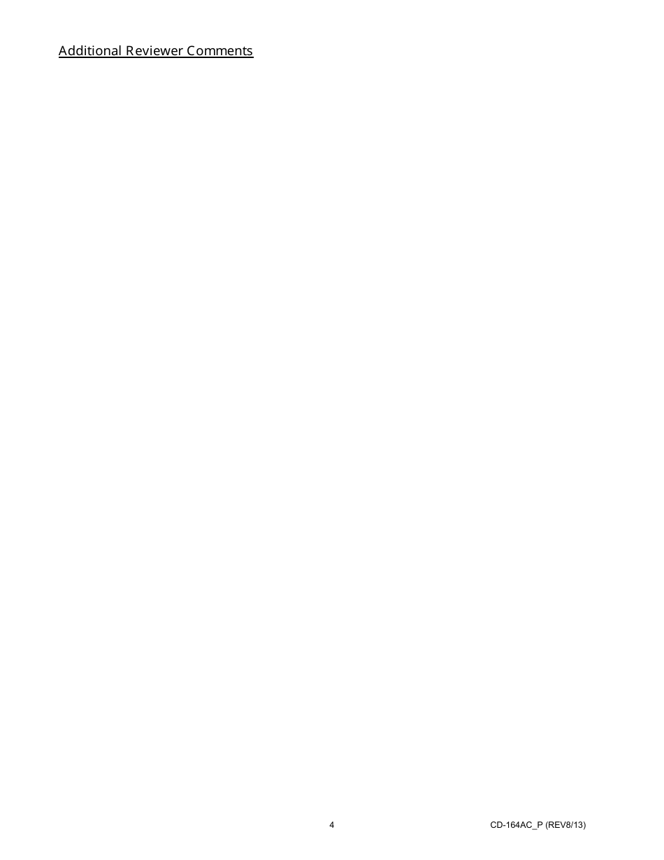 Form CD-164AC_P Critical Event Case Review: Prior Ac - Missouri, Page 4