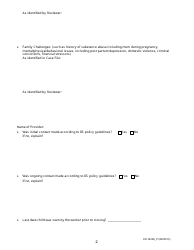 Form CD-164IIS_P Critical Event Case Review - Prior Iis - Missouri, Page 2