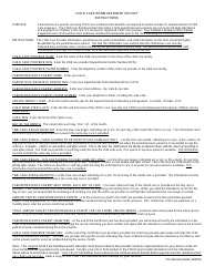 Document preview: Instructions for Form CD-166 Child Care Reimbursement Receipt - Missouri