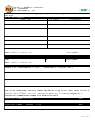 Form CD-206 &quot;Child to Provider Relation&quot; - Missouri