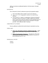 Instructions for Form CD-ICPC-102 Receiving State&#039;s Priority Home Study - Interstate Compact on the Placement of Children (Icpc) - Missouri, Page 5