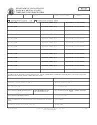 Form MO886-0458 (TPL-1) Third Party Resource Form - Missouri