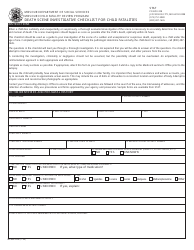 Document preview: Form MO886-3228 Death Scene Investigative Checklist for Child Fatalities - Missouri