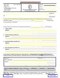 Document preview: Form AOC-280 Notice of Submission of Case for Final Adjudication - Kentucky