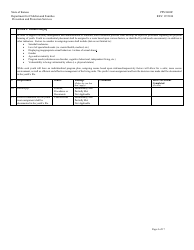 Form PPS8400C Residential Maternity Review - Kansas, Page 4