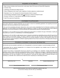 Louisiana Standardized Credentialing Application Form - Louisiana, Page 10
