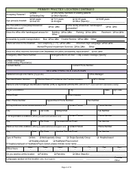 Louisiana Standardized Credentialing Application Form - Louisiana, Page 2