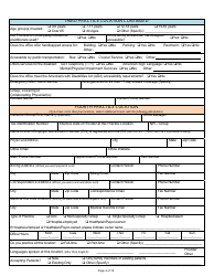 Louisiana Standardized Credentialing Application Form - Louisiana, Page 4
