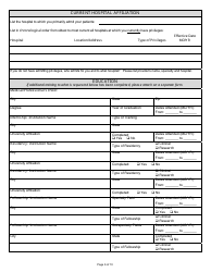 Louisiana Standardized Credentialing Application Form - Louisiana, Page 6