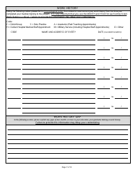 Louisiana Standardized Credentialing Application Form - Louisiana, Page 7