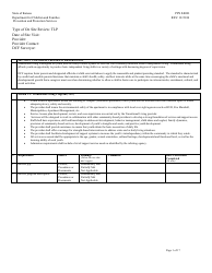 Form PPS8400E transitional Living Program Review - Kansas
