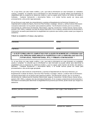 Formulario HFS3654S Informacion Financiera Adicional Para Las Personas Que Solicitan Cuidado a Largo Plazo - Illinois (Spanish), Page 6