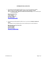 Formulario HFS3654S Informacion Financiera Adicional Para Las Personas Que Solicitan Cuidado a Largo Plazo - Illinois (Spanish), Page 7