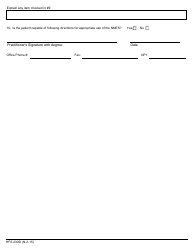 Form HFS2305I Questionnaire and Order for Neuromuscular Electrical Stimulator (Nmes) - Illinois, Page 2