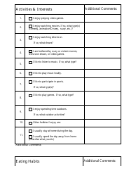 Housemate Survey Form - Missouri, Page 3