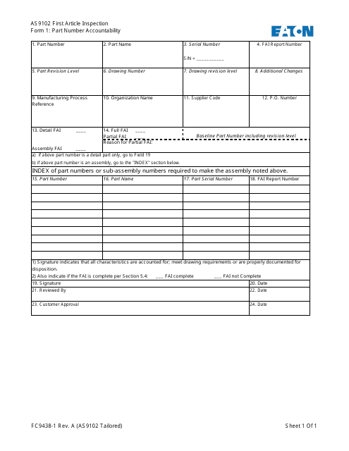 first-article-inspection-form-eaton-download-printable-pdf